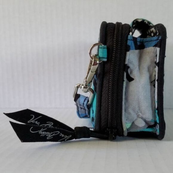 Vera Bradley Bag Camofloral Print Wallet Wristlet ID Case Clutch WOMEN'S WOMAN'S - Picture 3 of 11